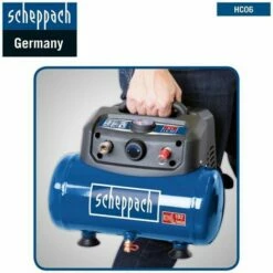 230 V AIR COMPRESSOR 1.6 HP LITRE TANK 6 PORTABLE WITH ACCESORIES SCHEPPACH HC06 5 230 V AIR COMPRESSOR 1.6 HP LITRE TANK 6 PORTABLE WITH ACCESORIES SCHEPPACH HC06 -SCHEPPACH Sales 24078278 4