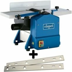 230V PLANER THICKNESSER SCHEPPACH HMS850 + REPLACEMENT 2 PLANING KNIVES