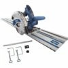 230V SCHEPPACH PL55 PLUNGE SAW 2x700 Mm GUIDE TRACK CIRCULAR BLADES + 2 X CLAMPS