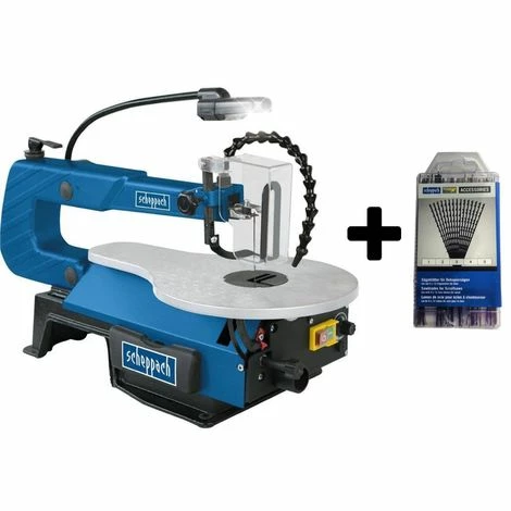 230V SCROLL SAW CUT PLASTIC METAL PLASTER SCHEPPACH SD1600V + KIT 60 SAWBLADES 230V SCROLL SAW CUT PLASTIC METAL PLASTER SCHEPPACH SD1600V + KIT 60 SAWBLADES -SCHEPPACH Sales 24377550 1