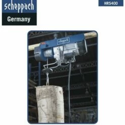230V ELECTRIC WINCH HOIST CRANE SCAFFOLD LITFING 200/400 KG SCHEPPACH HRS400 -SCHEPPACH Sales 26583926 4