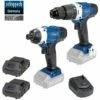 KIT CORDLESS IMPACT DRILL + IMPACT DRIVER + 2 BATTERIES 20V 2.0AH SCHEPPACH 2 KIT CORDLESS IMPACT DRILL + IMPACT DRIVER + 2 BATTERIES 20V 2.0AH SCHEPPACH -SCHEPPACH Sales 59724258 1